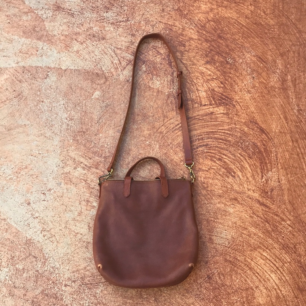 Madewell Zip Top Crossbody Purse